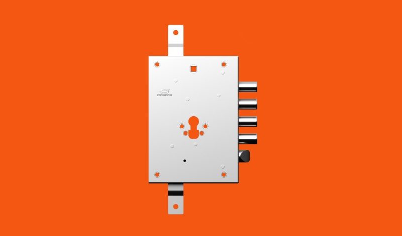 Serratura Serie F4 a 4 fori di fissaggio - Cipierre Serrature