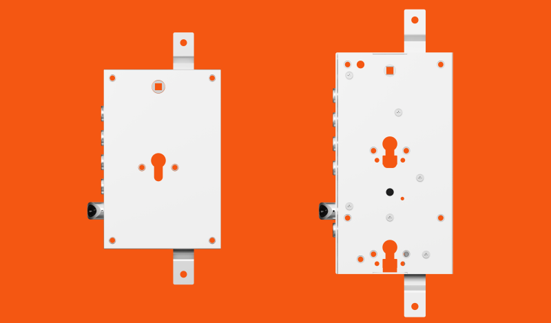 Serrature con scrocco regolabile MICRON 50/90