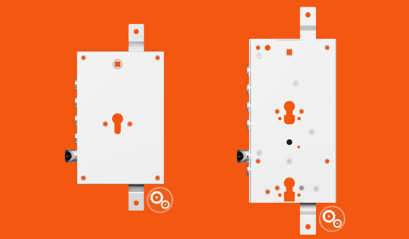 Serrature con scrocco regolabile MICRON/SL